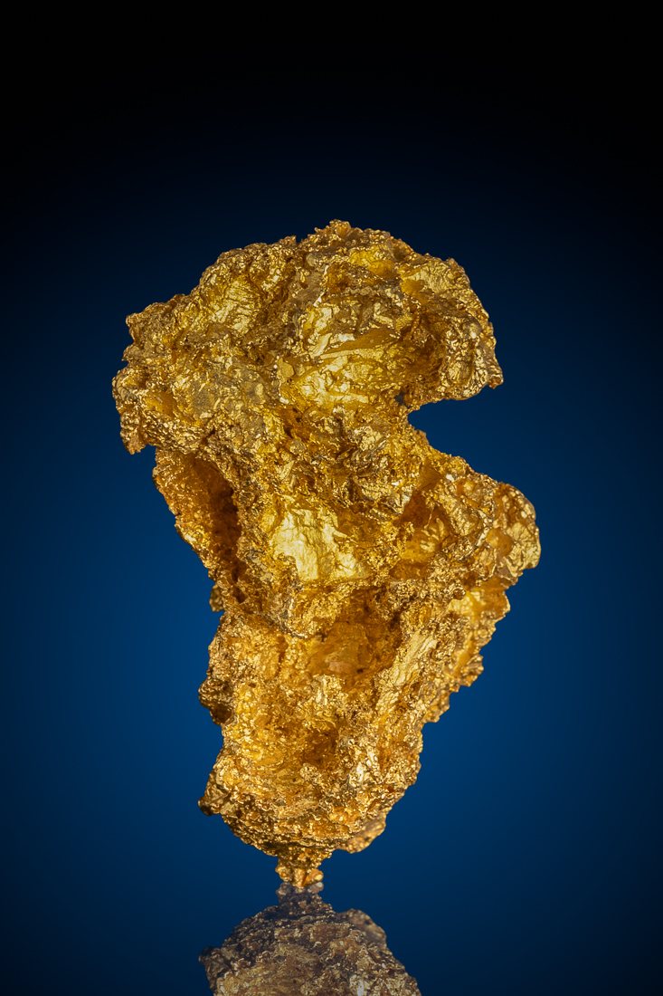 (image for) Striking, Beautiful Natural Gold Nugget - CA - 25.74 grams